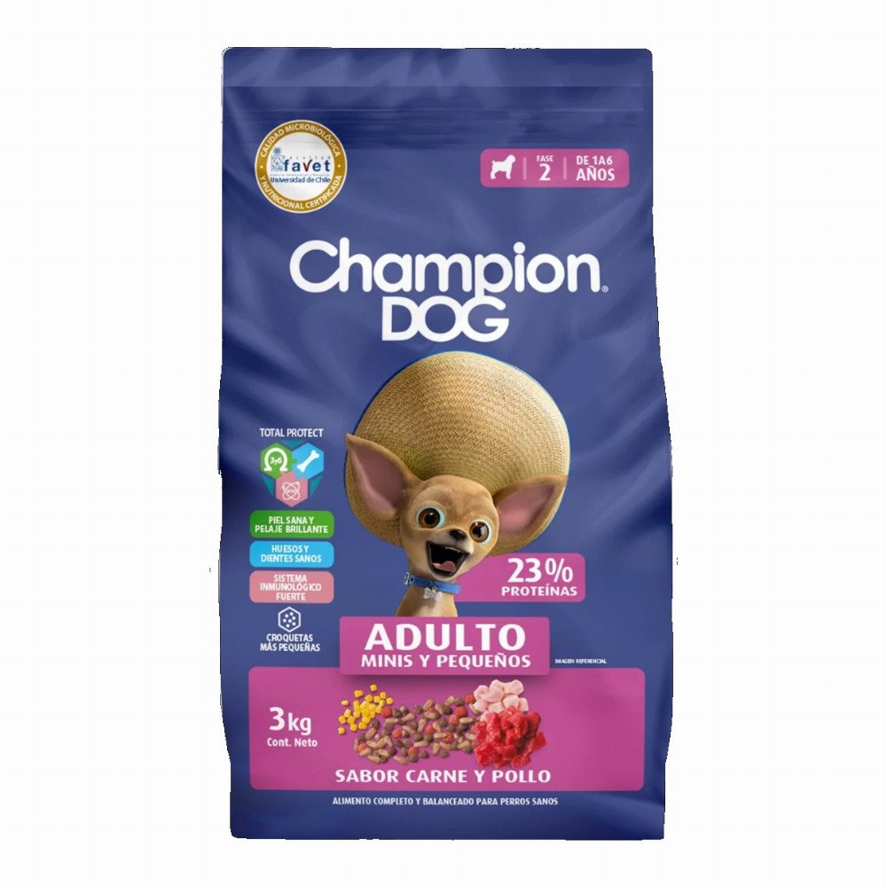 Champion Dog Adulto Raza Pequeña