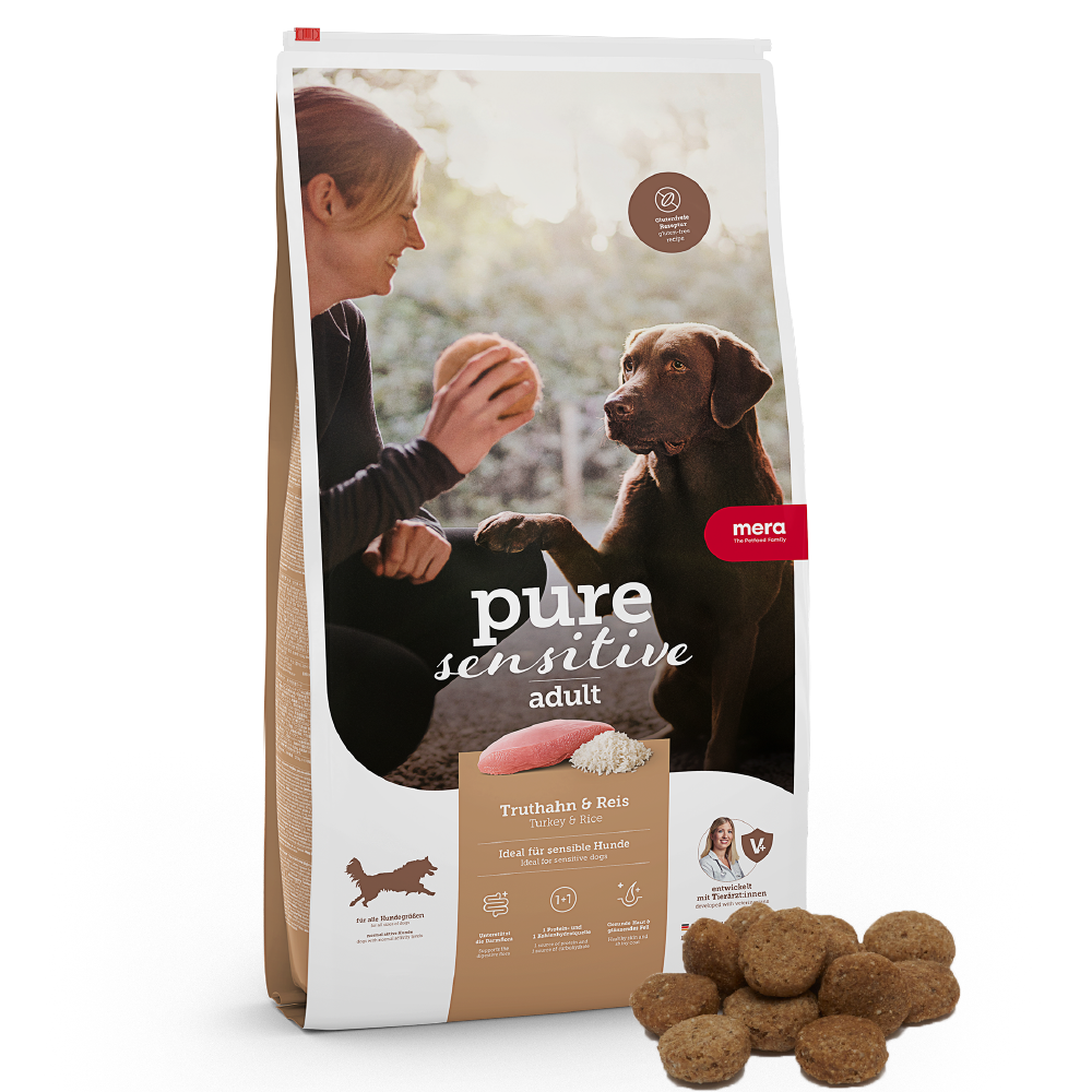 Mera Pure Sensitive Adult Turkey & Rice 12,5 kg