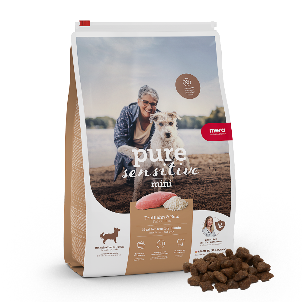 Mera Pure Sensitive Mini Adult Turkey & Rice 4 kg