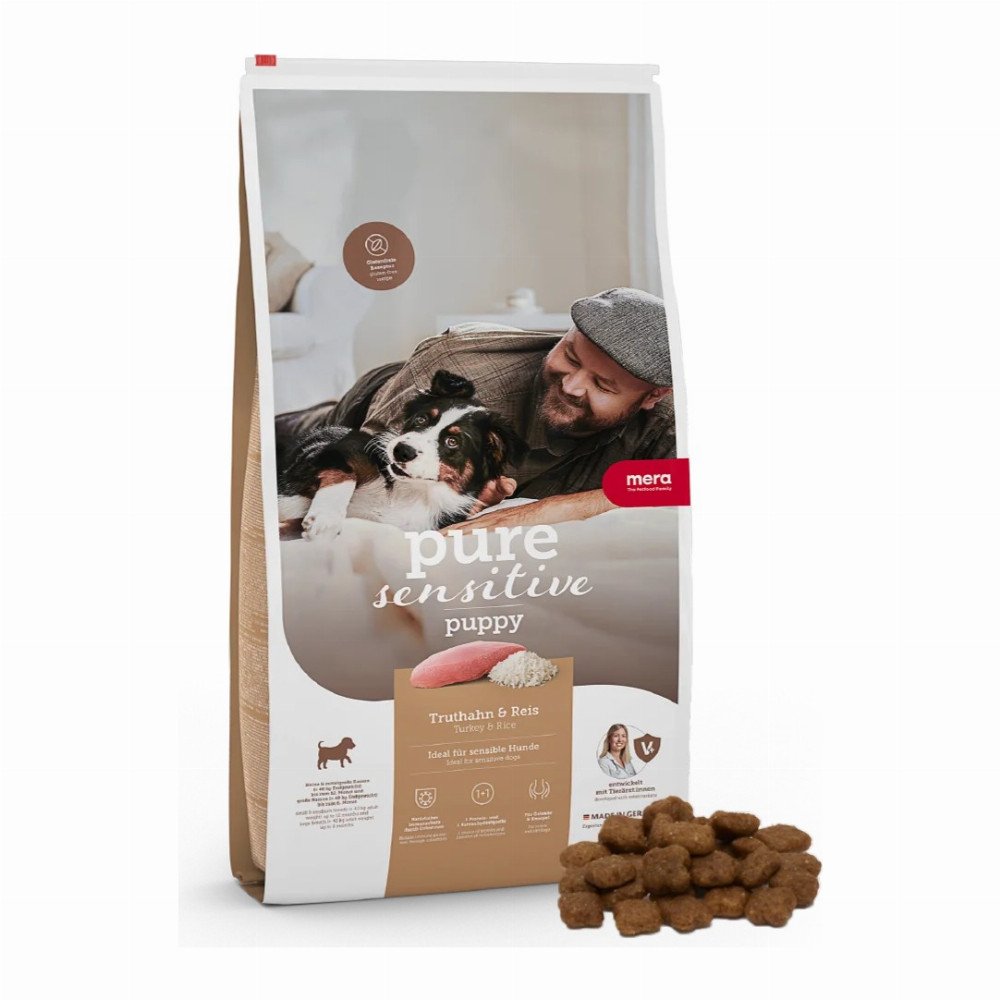 Mera Pure Sensitive Puppy Turkey & Rice 12,5 kg
