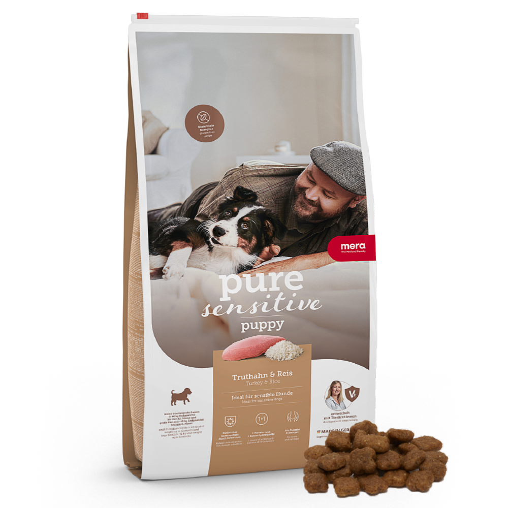 Mera Pure Sensitive Puppy Turkey & Rice 12,5 kg