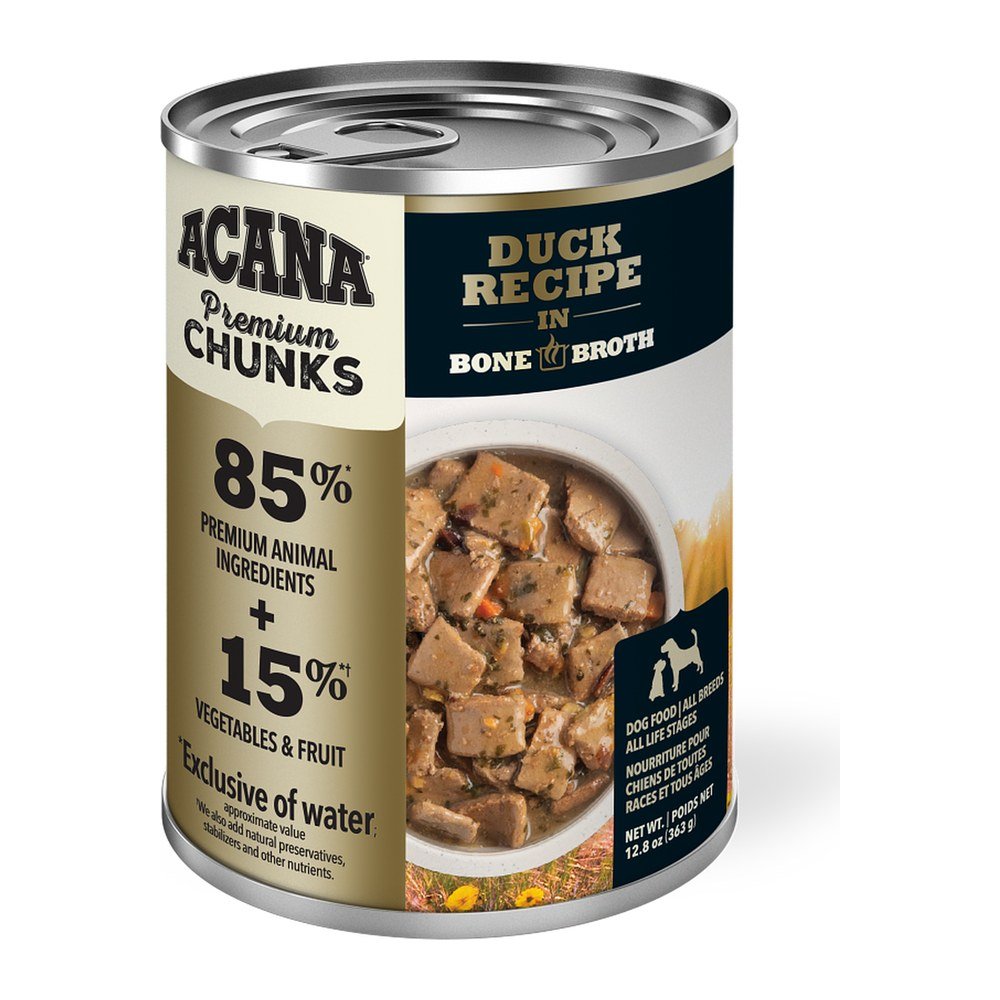 ACANA Premium Chunks Duck Lata Perro 363 g