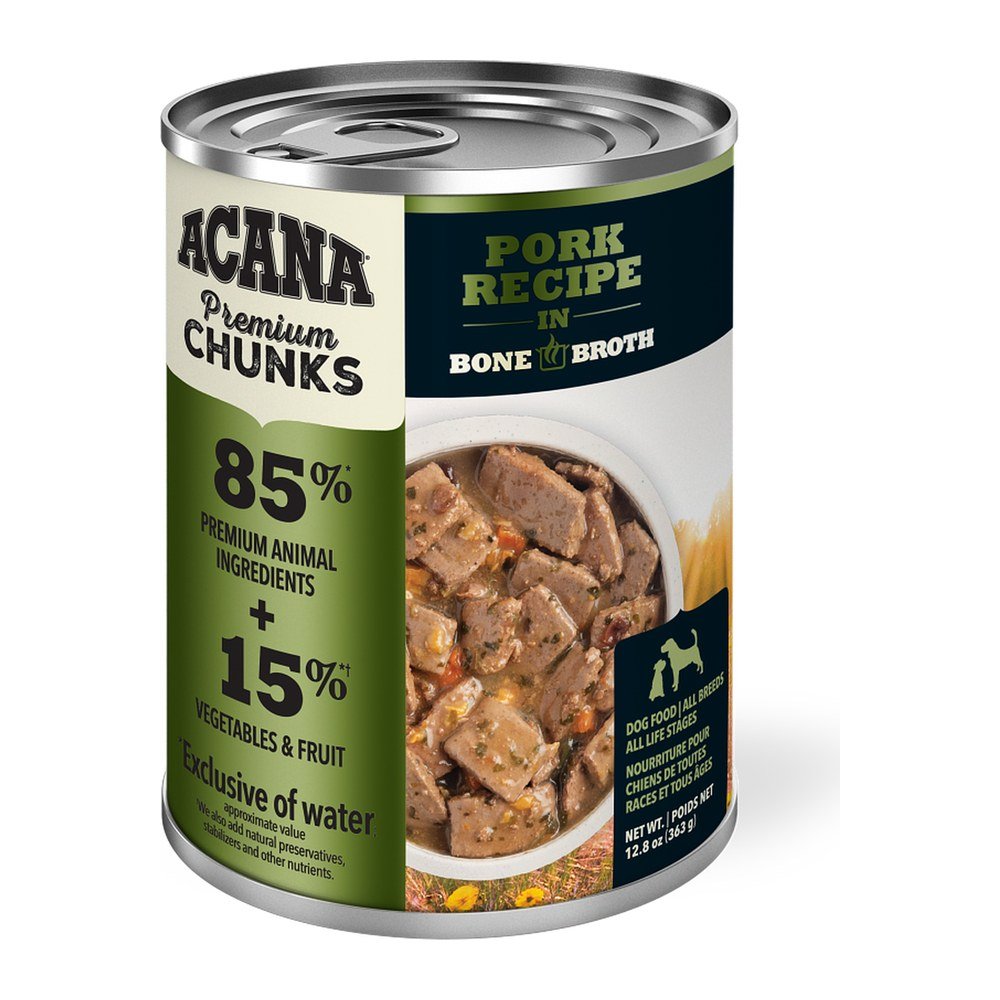 ACANA Premium Chunks Pork Lata Perro 363 g