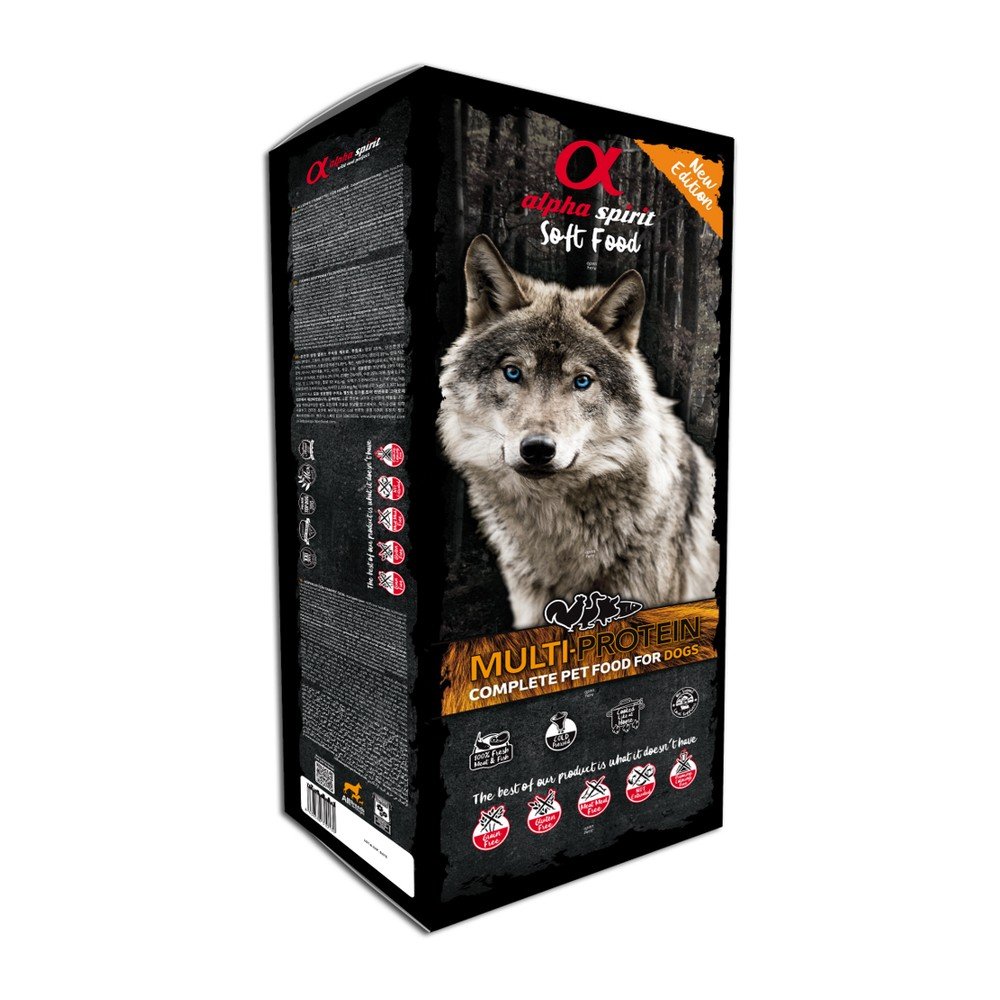 Alpha Spirit Semi-Húmedo Multiprotein 9 kg