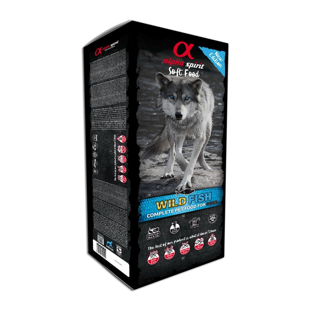 Alpha Spirit Semi-Húmedo Wild Fish 9 kg
