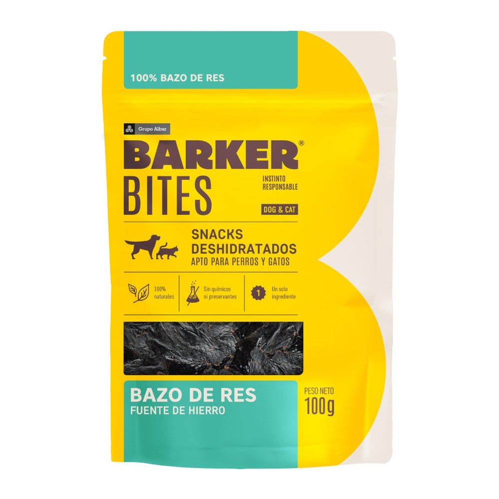 Barker Bites Bazo de Res 100 g