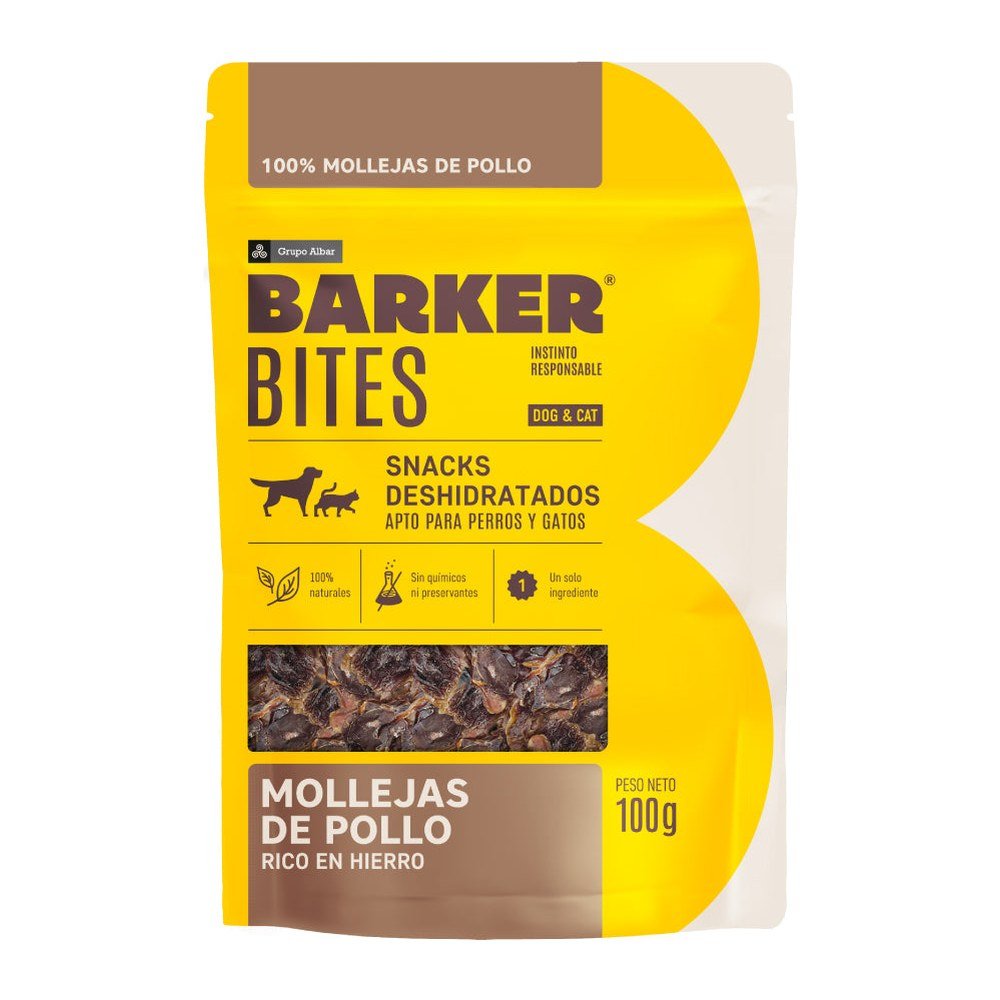 Barker Bites Mollejas de Pollo 100 g