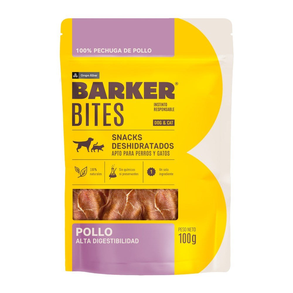 Barker Bites Pollo 100 g