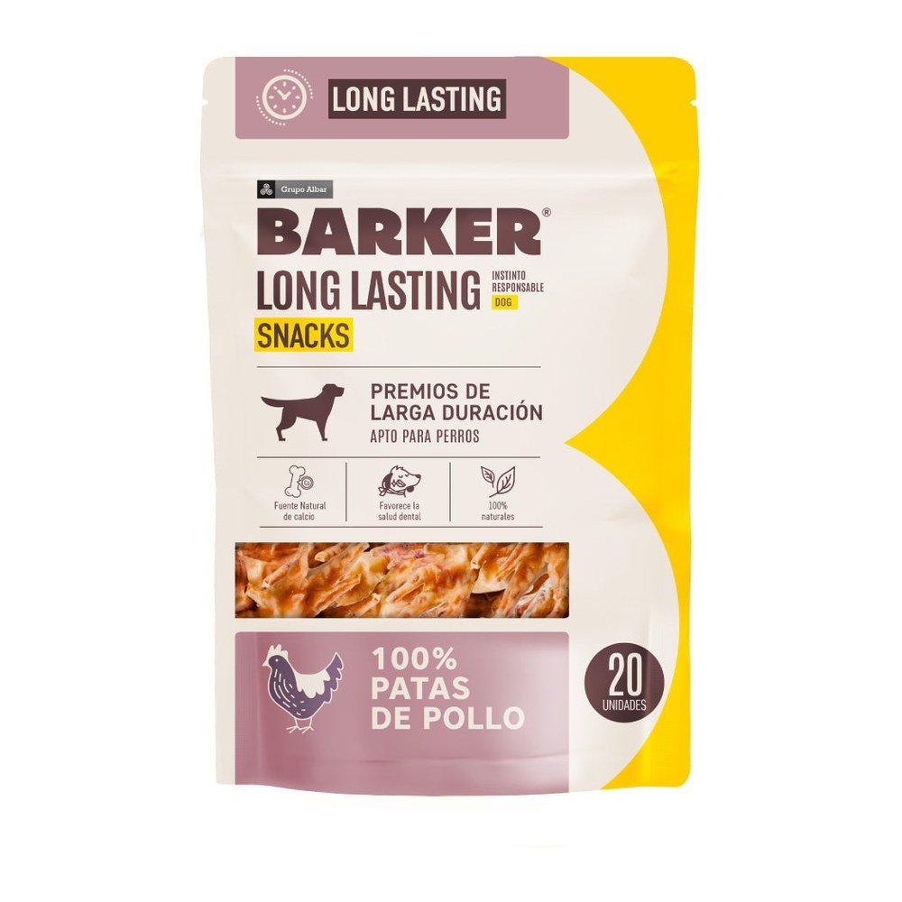 Barker Long Lasting Patas de Pollo (20 unidades)