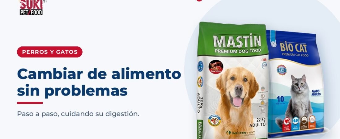 Cómo cambiar de alimento sin que tu mascota se enferme del estómago