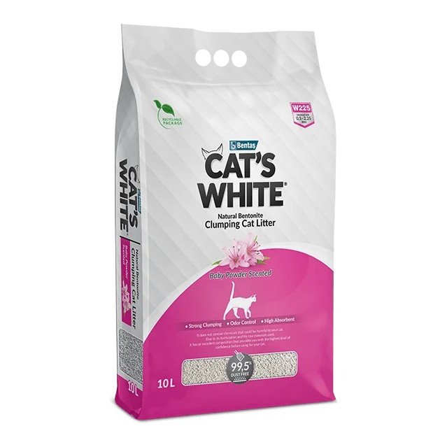 Cat's White Baby Powder 10 L