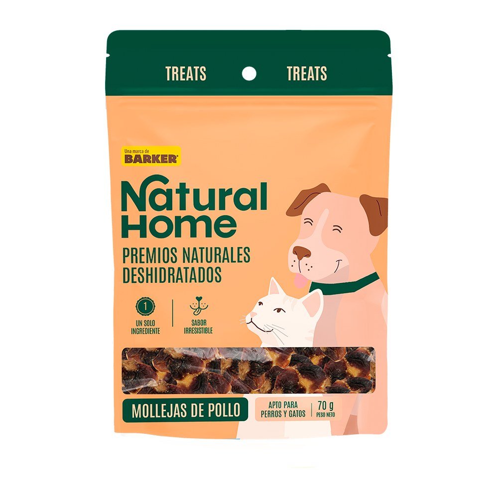 Natural Home Treats Mollejas de Pollo 70 g