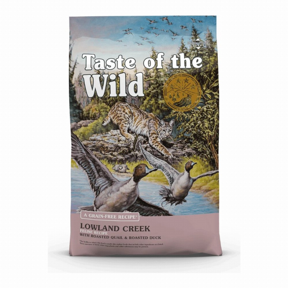 Taste of the Wild Lowland Creek Feline (Pato) 6,6 kg