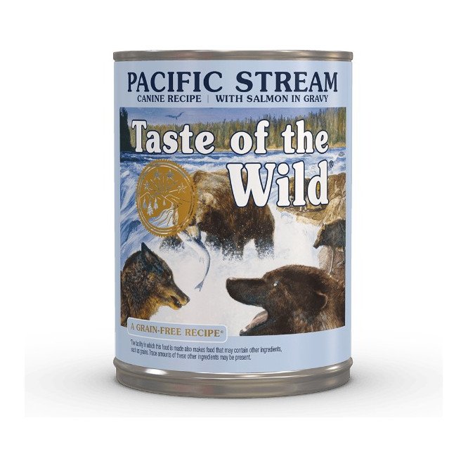Taste of the Wild Lata Pacific Stream (Salmón) Caja 12 x 390 g