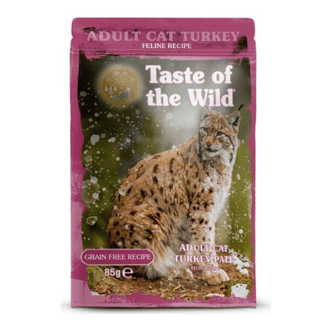 Taste of the Wild Pouch Gato Adulto Pavo